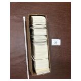 Box of lot of Cards Appears Late 80's-00's