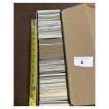 Box of lot of Cards Appears Late 80's-00's