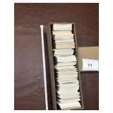 Box of lot of Cards Appears Late 80's-00's