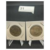 1964 Kennedy Half Dollar Lot of 2