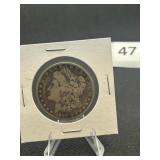 1892 O Morgan Silver Dollar