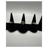 Gold Ring Lot of 3