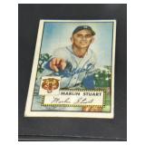 1954 Topps Marlin Stuart Detroit Tigers Baseball C