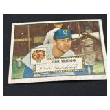 1952 Topps Steve Souchock Detroit Tigers Baseball