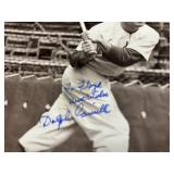 Dolph Camilli Autographed Brooklyn Dodgers Photogr