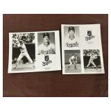 Two Kansas City Royals Team Issue Promotional Phot