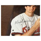 Mike Mussina Autographed Baltimore Orioles Color P