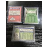 A Trio of Topps Football Cards Featuring Fran Tark