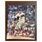 Cal Eldred Autographed Milwaukee Brewers Color Pho