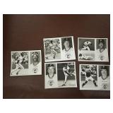 A Lot of Five Pittsburgh Pirates Team-Issued Black