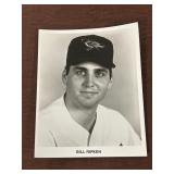 Bill Ripken Baltimore Orioles Black and White Prom