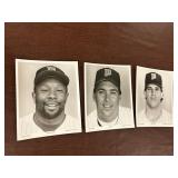 A Trio of Minnesota Twins 1990 Promotional Portrai
