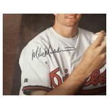 Mike Mussina Signed Baltimore Orioles Color Photog