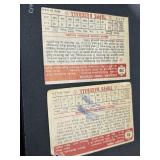 A Pair of 1952 Topps Baseball Cards Dick Fowler #2