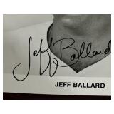 Jeff Ballard Signed Baltimore Orioles Tadder Photo