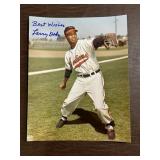 Larry Doby Signed Cleveland Indians Photograph