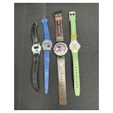 Vintage Character and Promotional Wristwatches