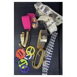 Assortment of Vintage Fashion Belts