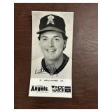 Wally Joyner Autographed California Angels Promoti