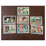 Seven 1987 Topps Baseball Cards Including Devon Wh