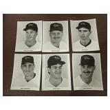 Six Baltimore Orioles Team Issued Promotional Phot