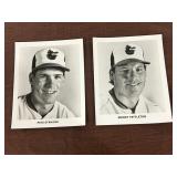 Two Baltimore Orioles Promotional Photographs of P