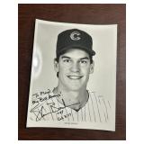 Shawn Boskie Autographed Chicago Cubs Promotional