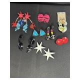 Vintage Costume Earrings