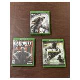 A Trio of Microsoft Xbox One Video Games Including