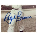 Ralph Branca Autographed Brooklyn Dodgers Color Ph