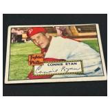 1953 Topps Connie Ryan Baseball Card Number 107