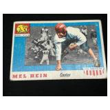 1955 Topps All-American Mel Hein Football Card No.