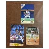 A Trio of Autographed Baseball Memorabilia Includi