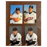 A Collection of Four Minnesota Twins and Baltimore