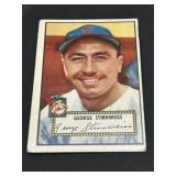 1952 Topps George Stirnweiss Baseball Card Number