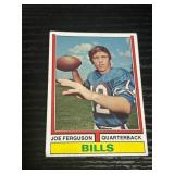 1974 Topps Joe Ferguson Buffalo Bills Rookie Card