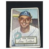 1952 Topps Sam Zoldak Baseball Card No. 231