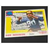 1955 Topps All-American Don Moomaw Football Card N