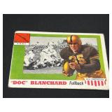 1955 Topps All-American Felix Doc Blanchard Card N