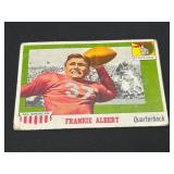 1955 Topps All-American Frankie Albert Card Number