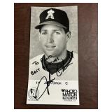 John Orton Autographed California Angels Promotion