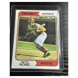 1974 Topps Pete Rose Cincinnati Reds Card Number 3