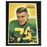 1955 Bowman Football Roger Zatkoff Card Number 111