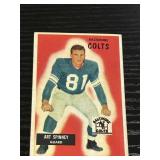 1956 Topps Football Art Spinney Baltimore Colts Ca