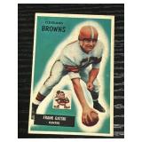 1955 Bowman Football Frank Gatski Rookie Card No.