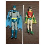 A Pair of Vintage DC Comics Batman and Robin Actio