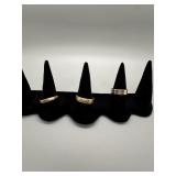 Three 14k Gold Rings