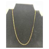 10k Gold Figaro Necklace