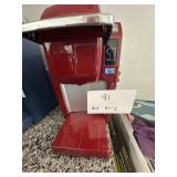 Red Mini Keurig Coffeemaker