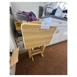 Set of Folding TV Tables